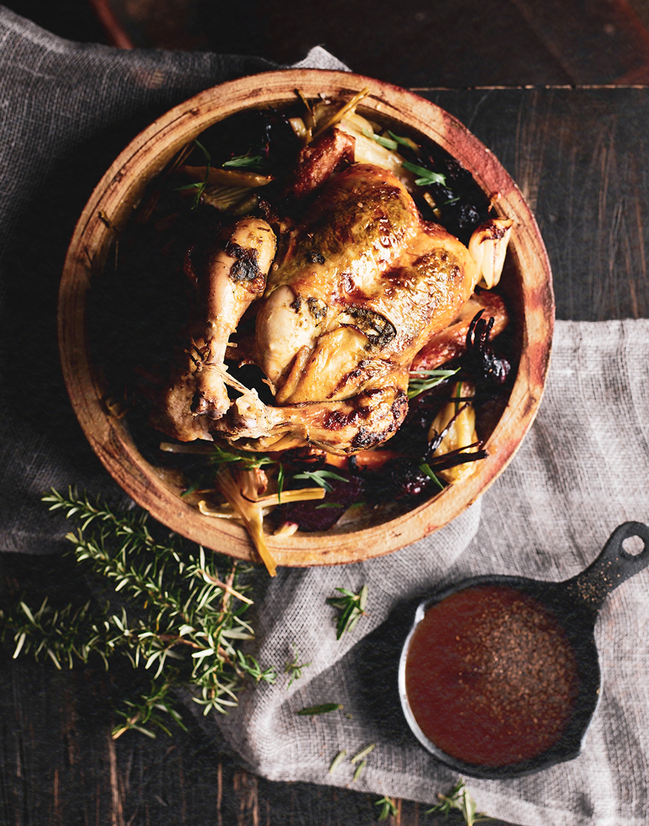 AUTUMN EDIT French Roast Chicken with Autumn Vegetables