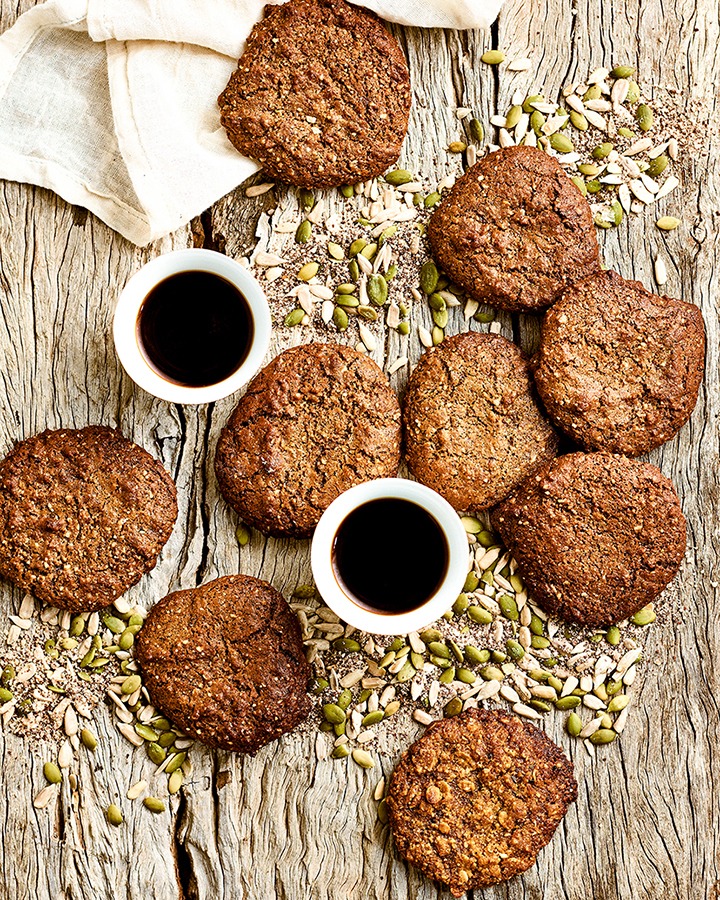 SUPERFOOD ANZAC BISCUITS
