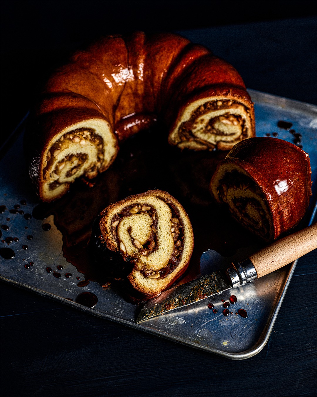 MALTED PEANUT BUTTER BABKA BUNDT