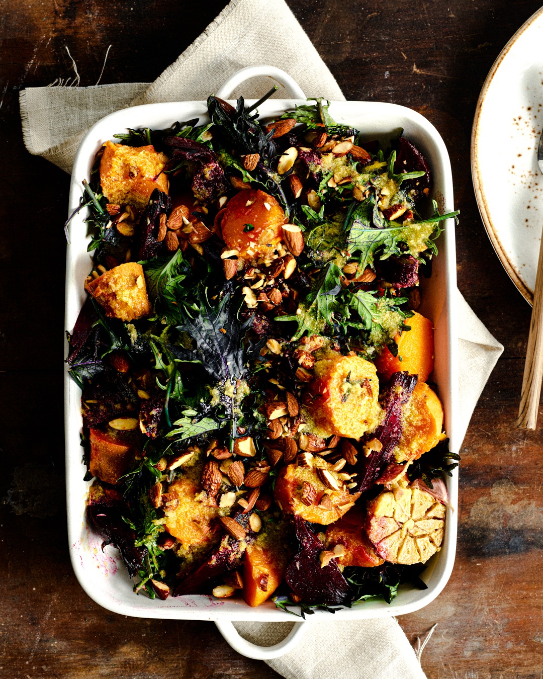 Roasted Sweet Potato Beetroot Salad